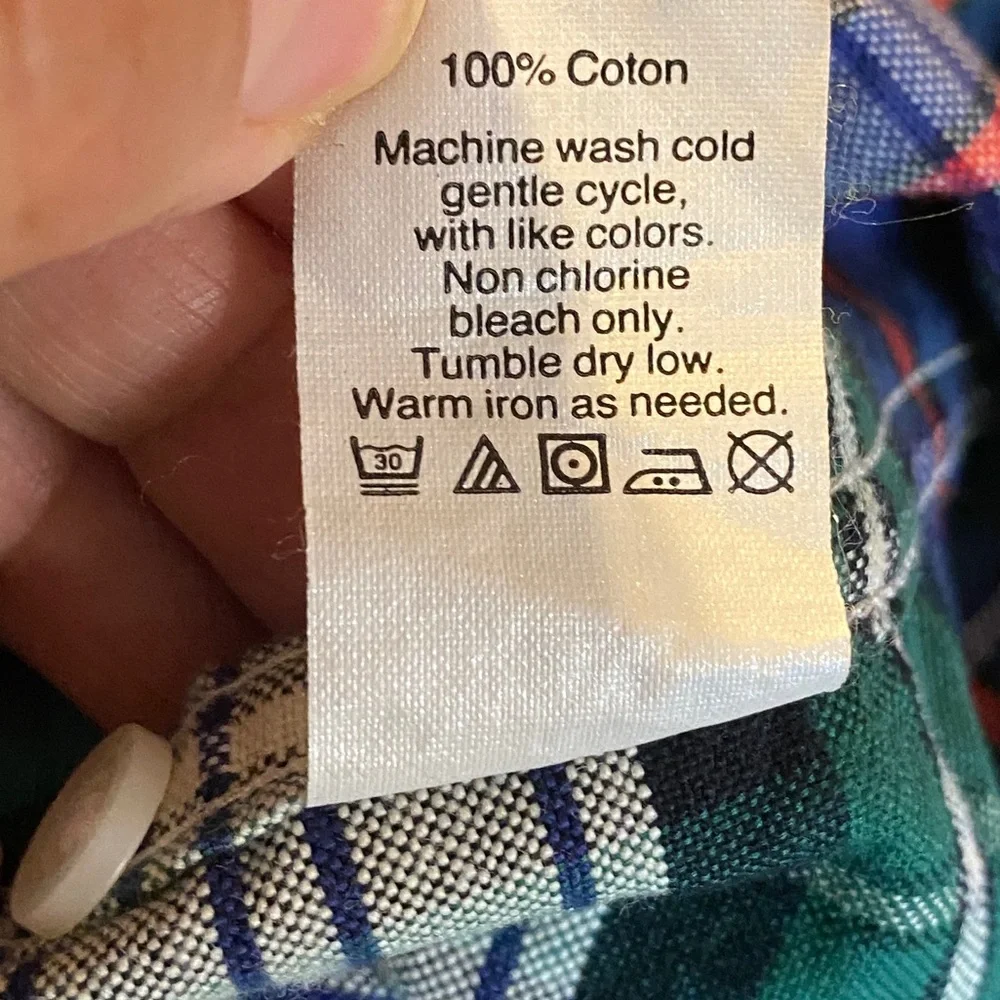J. Crew Oxford Plaid Button Down Shirt